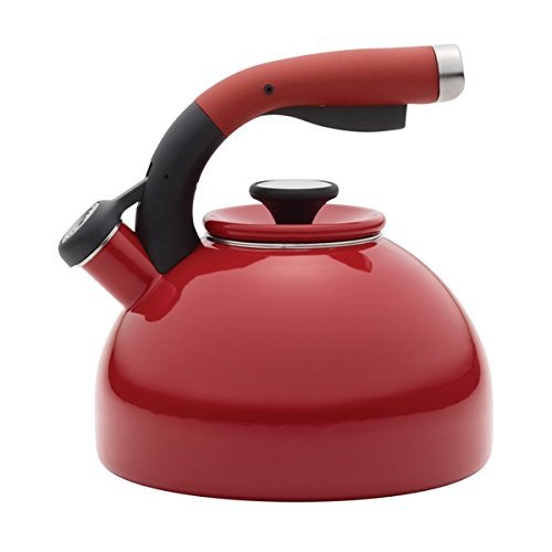 Circulon 2-quart Circulon Red Morning Bird Teakettle