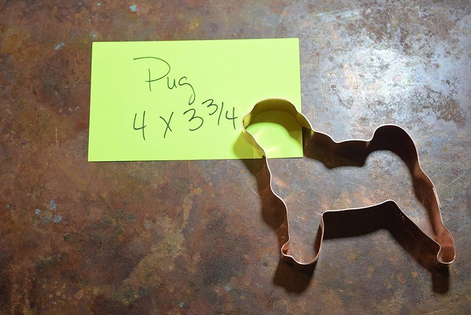 Pug Cookie Cutter N3