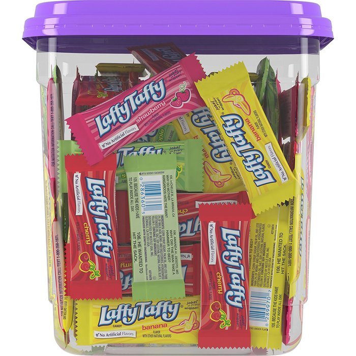 Laffy Taffy Assorted Candy Jar, 145 Count N22