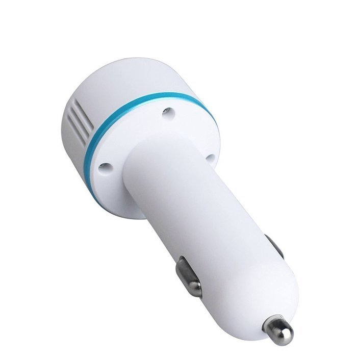 ATD Intelligent Double USB Charging Car Bluetooth Headset With Oxygen Bar Air Purification Humidifier(Blue Edge) N6