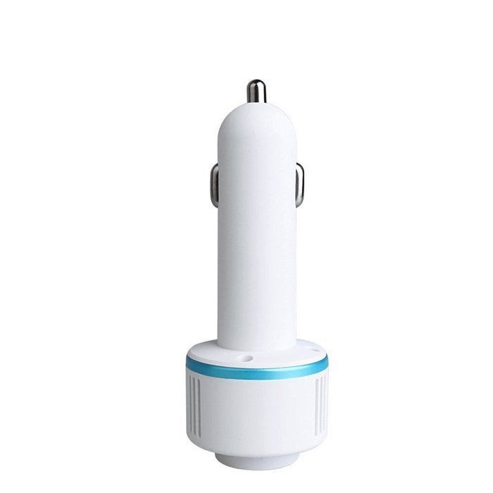 ATD Intelligent Double USB Charging Car Bluetooth Headset With Oxygen Bar Air Purification Humidifier(Blue Edge) N7