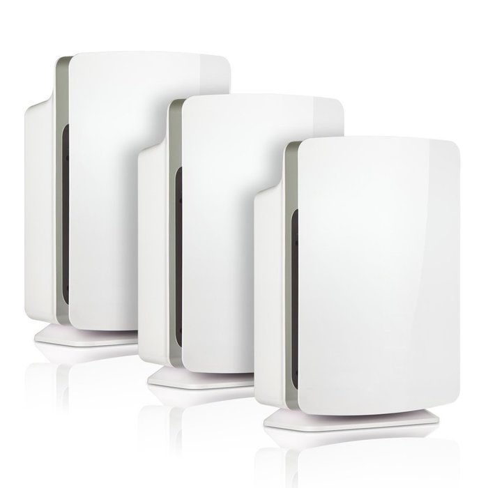 Alen BreatheSmart Customizable Air Purifier with HEPA-Pure Filter for Allergies and Dust (White, 1-Pack) N93
