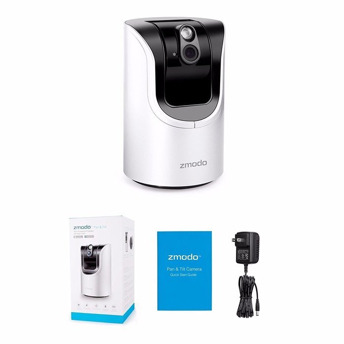Youzee 720p HD WiFi IP IR Security Camera 2-Way Audio Connects Wirelessly N4