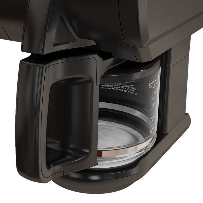 BLACK+DECKER SCM1000BD Space Maker 12-Cup Programmable Coffee Maker, Black N5