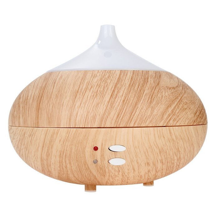 Oobest Wood Grain Aroma Essential Oil Diffuser Humidifier 300ml Diffuser Cool Mist Humidifier 4196