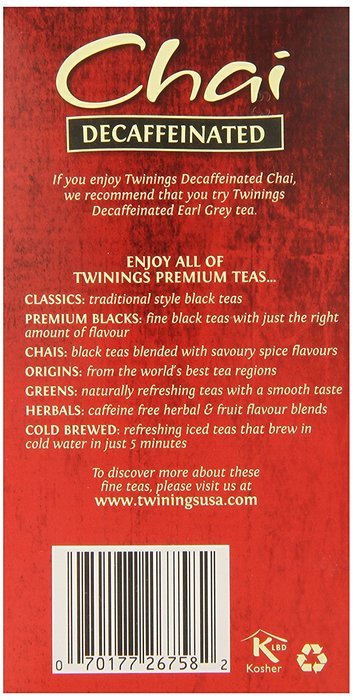 Twinings Pure Peppermint Herbal Tea, 1.41 Ounce Box, 20 Count N29