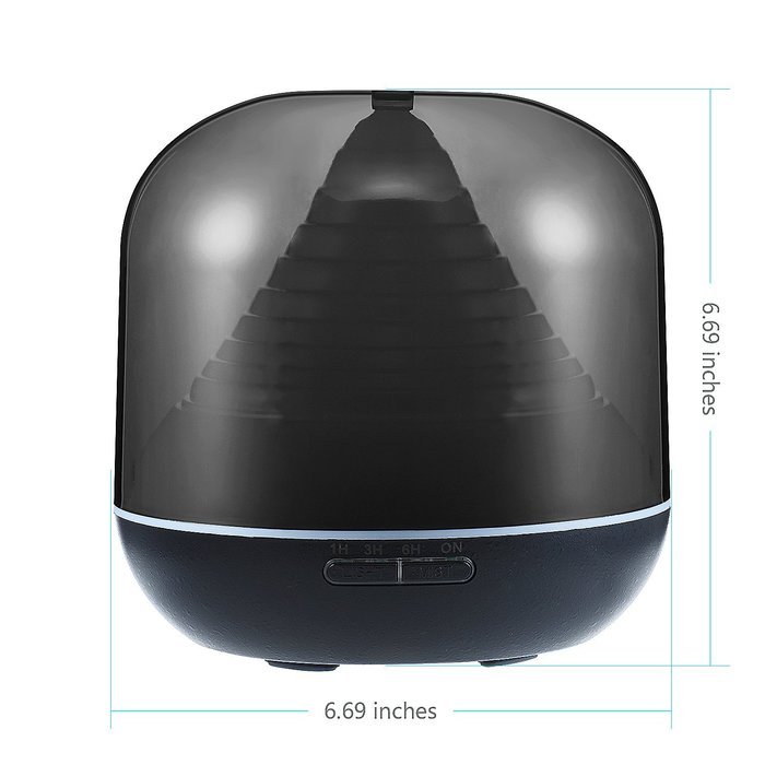 Aromatherapy Essential Oil Diffuser, GerTong 300ml Ultrasonic Cool Mist Diffuser Humidifier Air Purifier with... N7