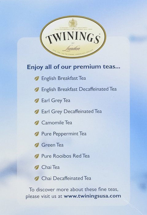 Twinings Pure Camomile Tea Keurig K-Cups, 48 Count N3