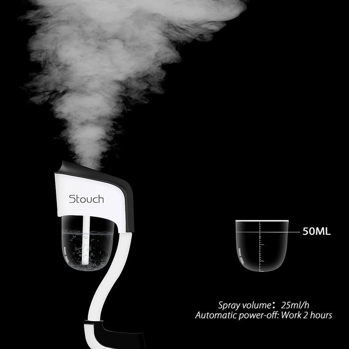 Security Car Humidifier, Ultrasonic Mini Cool Mist Aroma Humidifier Dual USB Charger Port Air Purifier with Auto...