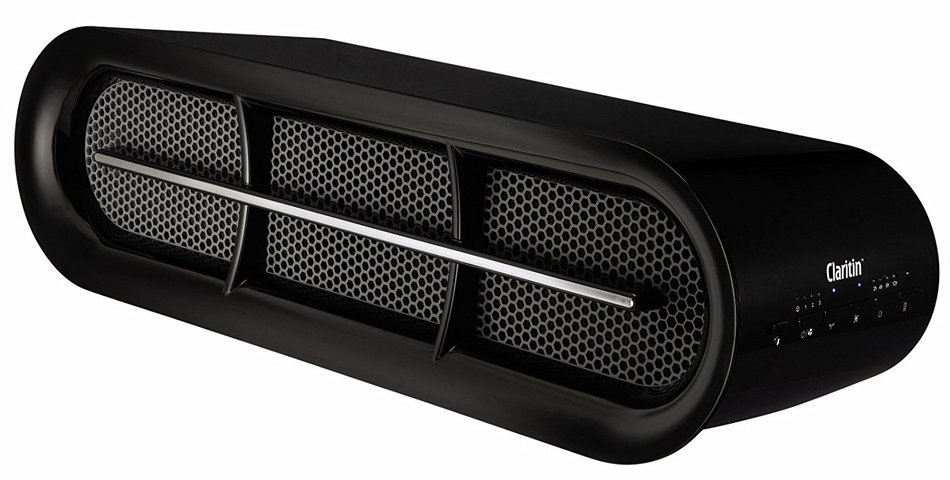 Claritin CAP531B-TU True HEPA Permanent Filter Air Purifier, 30-Inch, Black N4