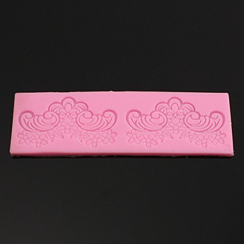 Lace Fondant Silicone Cake Mould Chocolate Craft Mold Baking Tools shopping N6