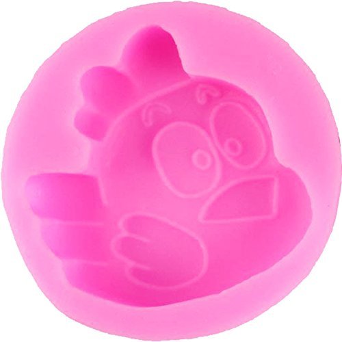 Mr.S Shop DIY Chicken Baby Silicone Mold Fondant Chocolate Candy Cake Baking Tools，Small Size N2