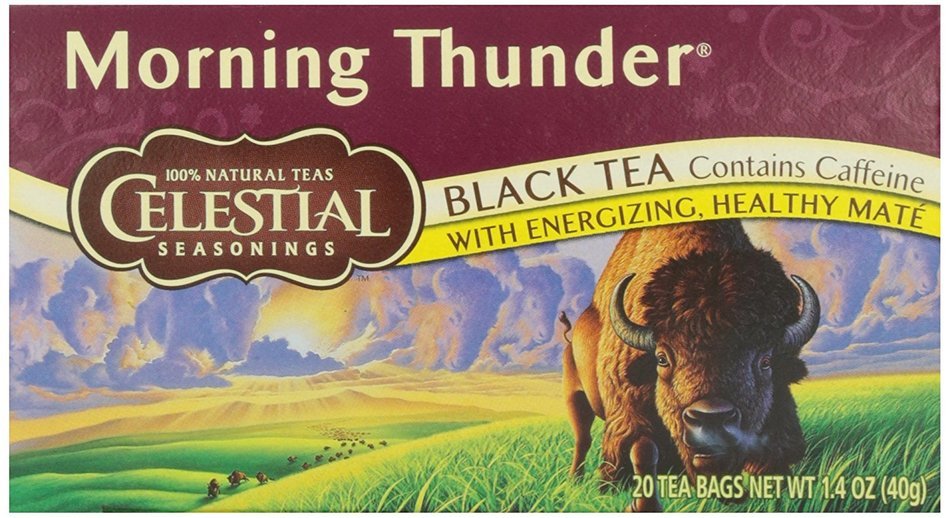 Celestial Seasonings Morning Thunder Herb Tea