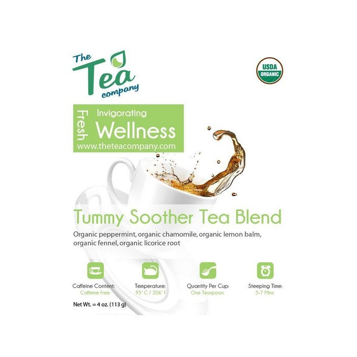 Organic Rose Chamomile Lavender Tea - Loose Herbal Blend - GMO Free - Relaxing - Calming Tisane by The Tea Company... N37