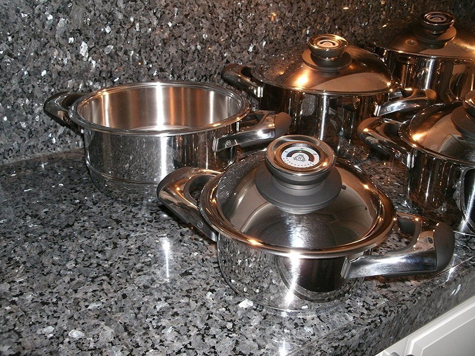 Swissmade Cookware Pot Grill Set 12 Piece Lasagna Casserole Cooking Retail $ 2199,= Waterless Healthy N2
