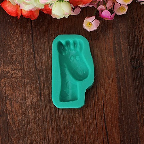 "3D Giraffe Shape Cake Mould Food Grade Animal Silicone Mold" shopping N6