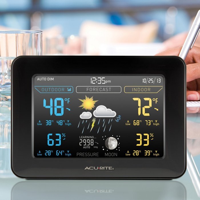 AcuRite 02027A1 Color Weather Station with Forecast/Temperature/Humidity
