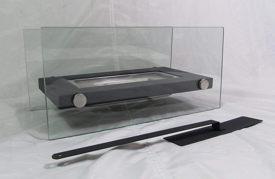 Designer&rsquo;s All Season Table Top Ethanol Fireplace, Both Indoor and Outdoor Use N2