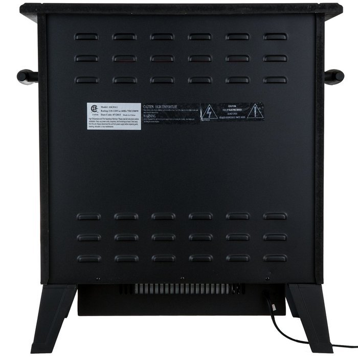 Golden Vantage 25" 1500W Freestanding Portable Adjustable Insert Electric Fireplace Stove Heater 5200 BTU w/ Remote N9