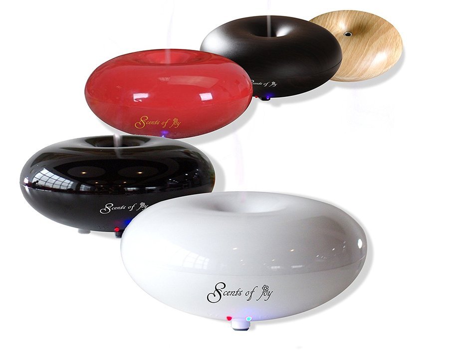 SoJ Ultrasonic Aromatherapy Diffuser (White), Elegant and Simple, Cool Mist Humidifier, Essential Oil Fragrance... N2