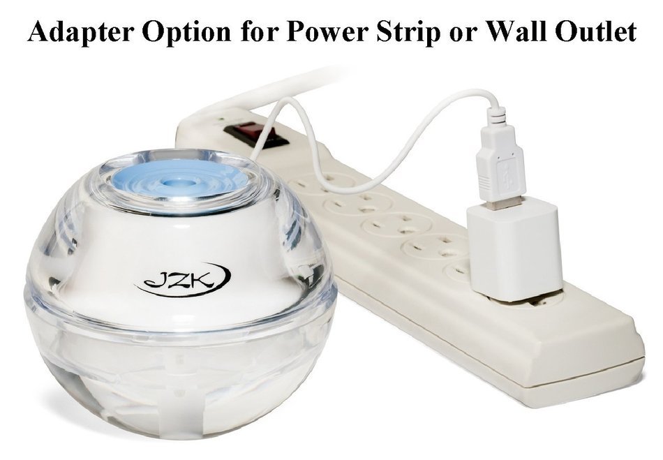 Best Cool & Warm Mist Humidifier by JZK for Sinus Infection, Dry Sinuses, Eyes, Nose, Throat - Mini Personal Portable... N4