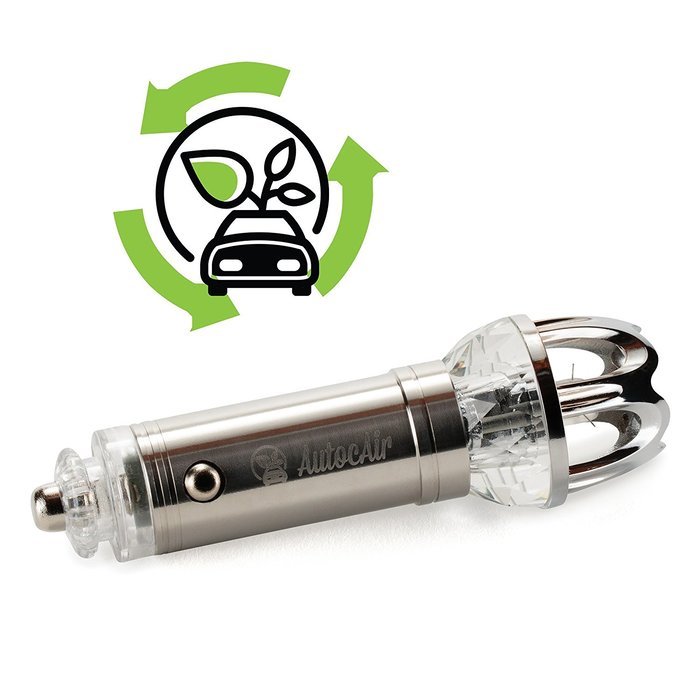 Car Air Purifier & Plug In Ionic Freshener by AutocAir - Ionizer Removes Smoke, Pollen, Dust, Odors, and Bacteria... N6