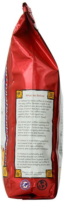Puroast Low Acid Coffee Colombian Supremo Blend Drip Grind, 12-Ounces Bags (Pack of 2) N2