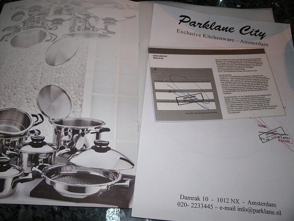 Swissmade Cookware Pot Grill Set 12 Piece Lasagna Casserole Cooking Retail $ 2199,= Waterless Healthy N6