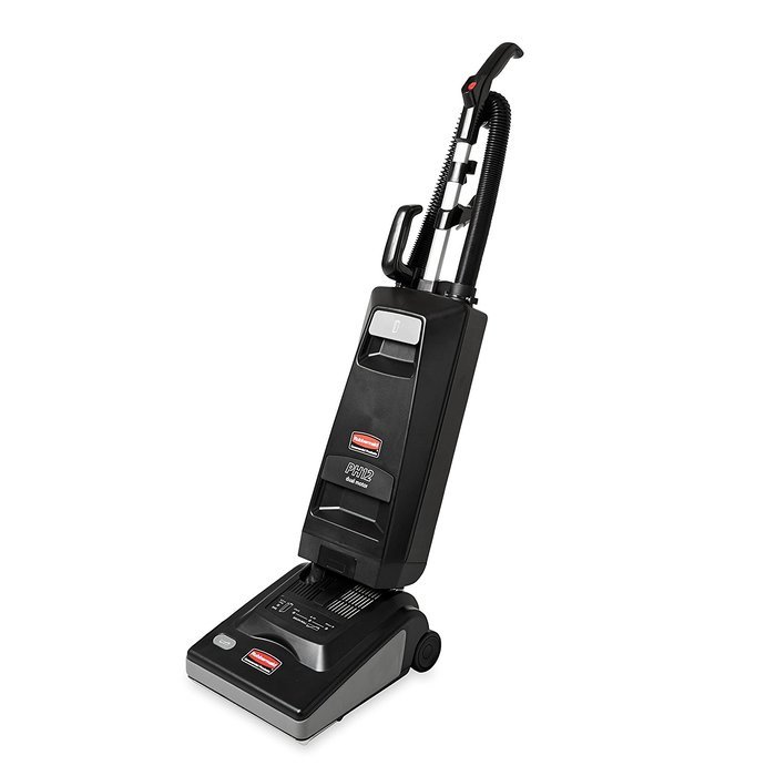 Rubbermaid Commercial Executive Series Automatic Height Adjustment Upright Vacuum Cleaner, 12-Inch, Black (1868438) N6