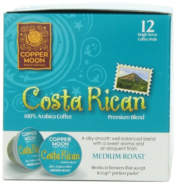 Copper Moon Kona Blend Single Cup Pod, 40 Count for Keurig K-cup Brewers N14