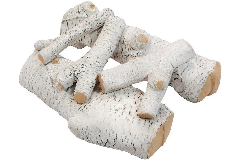 Moda Flame 16" Birch Ceramic Fireplace Gas Logs - 5 Piece