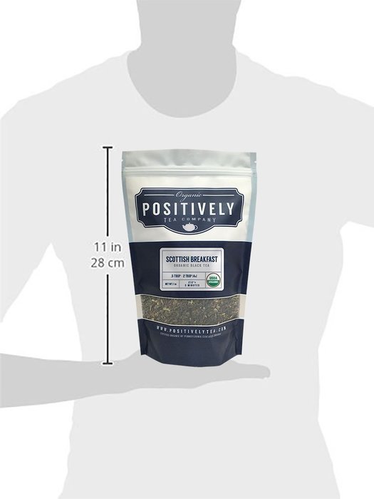Organic Assam TGFOP Tea, Loose Leaf Bag, Positively Tea LLC (1 lb.) N5