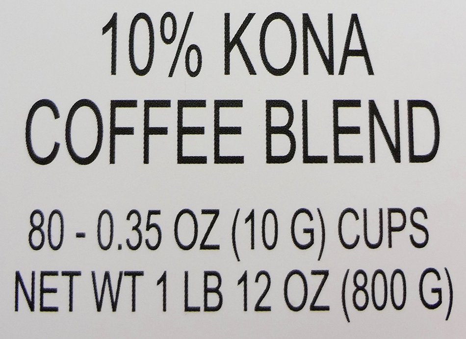 Vanilla Macadamia Kcup 80 Pack Single Serve Cup Kona Coffee N2