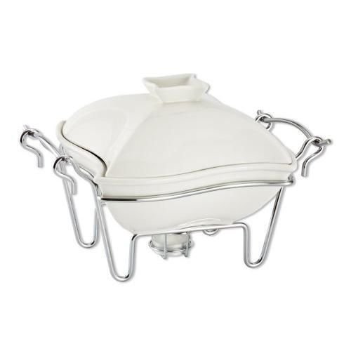 Godinger Ceramic Cov'd Baker with Stand