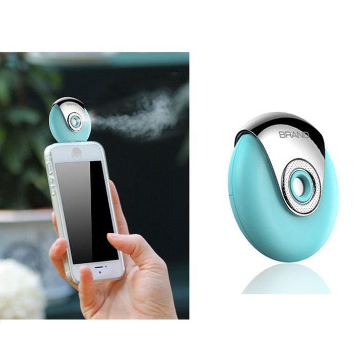 Removable Plug and Play Humidifier Cell Phone Beauty Mist Spray Diffuser for Android Smartphones (Pink) N19