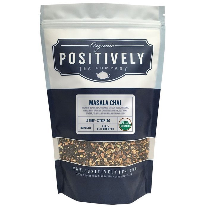 Organic Assam TGFOP Tea, Loose Leaf Bag, Positively Tea LLC (1 lb.) N13