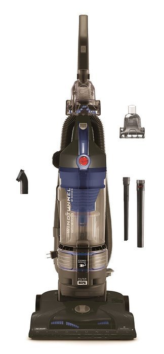 Hoover Vacuum Cleaner WindTunnel T-Series Rewind Plus Bagless Lightweight Corded Upright UH70120 N6