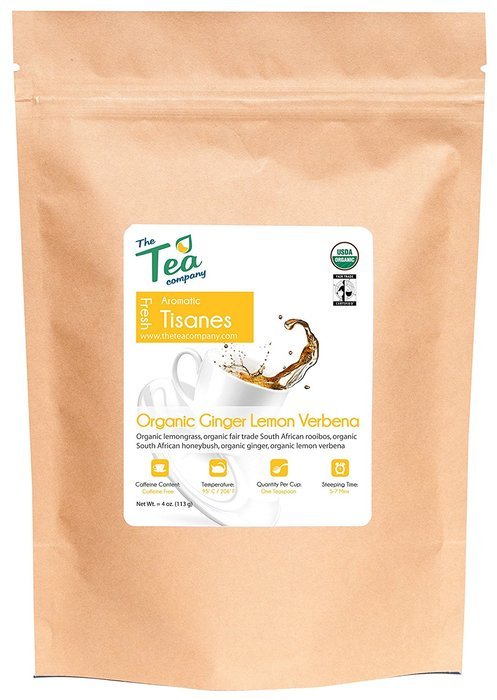 Organic Rose Chamomile Lavender Tea - Loose Herbal Blend - GMO Free - Relaxing - Calming Tisane by The Tea Company... N51