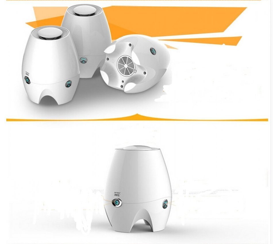 Efficient Home Air Purifier with UV Sanitizer and Activated Carbon Filter