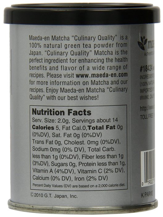 Maeda-En Matcha - Culinary Quality, 1-Ounce