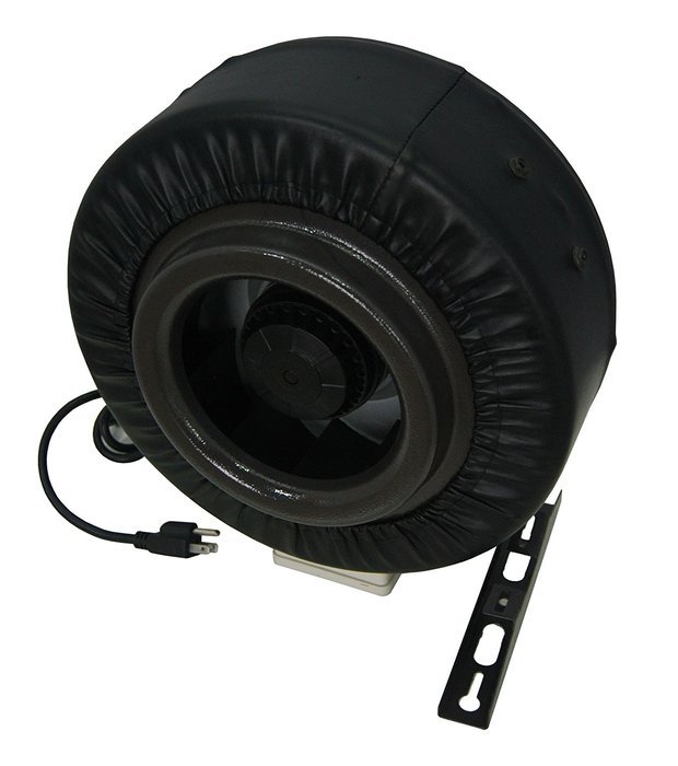 Powermaxx 4-inch Australia Virgin Charcoal Filter and Inline Fan Combo (8 ft Ducting) N7