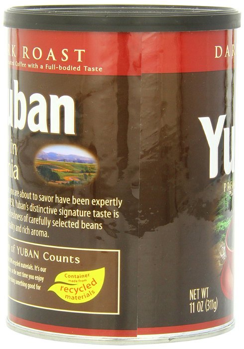 Yuban Dark Roast Ground Coffee, 11 Ounce N4