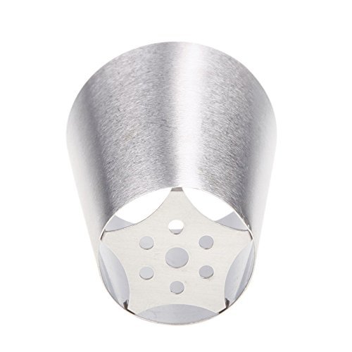 Kitchen 7Pcs/lot Russian Tulip Nozzle Perfect For Cake Cupcake Decorating Icing Piping Nozzles Russian Rose Nozzles... N2