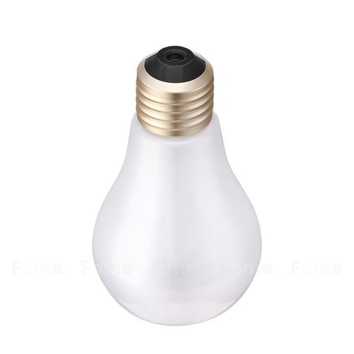 USB humidifier, Jaragar Portable Bulb Design Humidifier 400ml Capacity Lamp Air Humidifier 7 Colorful LED Night... N10