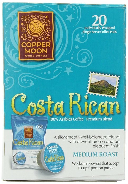 Copper Moon Kona Blend Single Cup Pod, 40 Count for Keurig K-cup Brewers N20