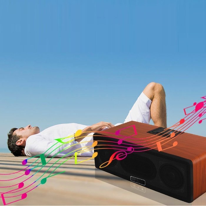 Wireless Bluetooth Speaker(Battery Included), ERISAN Portable Stereo Media Indoor & Outdoor Speaker for iPhone... N2