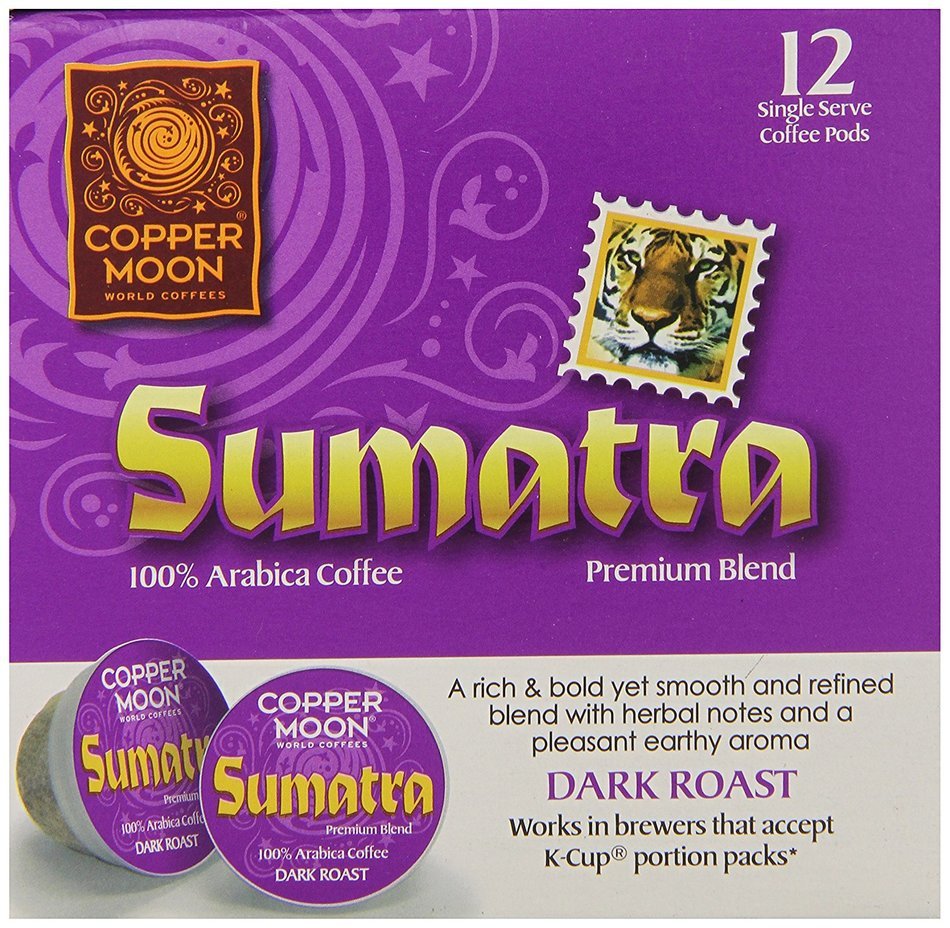 Copper Moon Kona Blend Single Cup Pod, 40 Count for Keurig K-cup Brewers N24