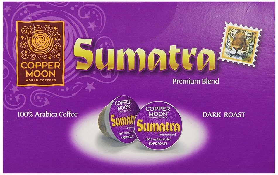 Copper Moon Kona Blend Single Cup Pod, 40 Count for Keurig K-cup Brewers N25