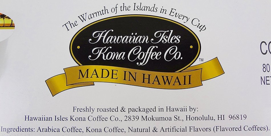 Vanilla Macadamia Kcup 80 Pack Single Serve Cup Kona Coffee N4