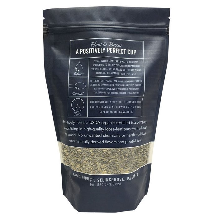 Organic Assam TGFOP Tea, Loose Leaf Bag, Positively Tea LLC (1 lb.) N25